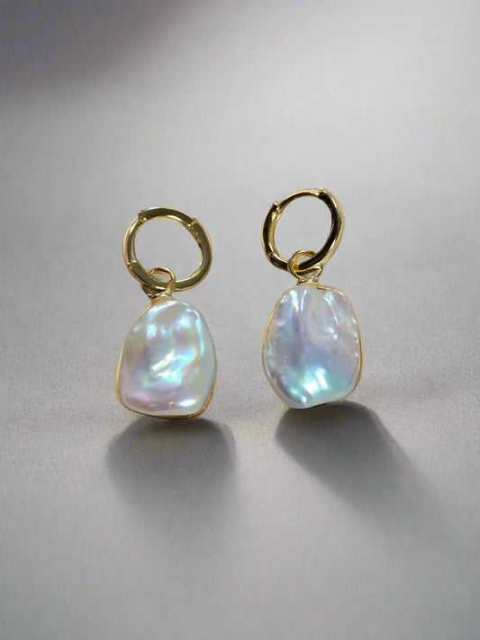 Fresh Water Pearl Drop Earrings