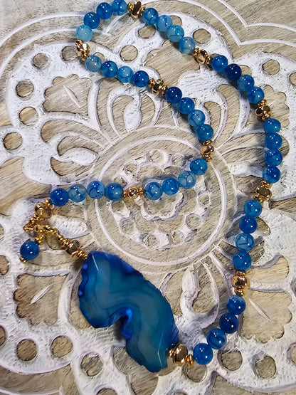 Agate Island Escape Necklace