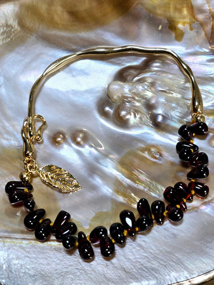 Cuff Gemstone and Pearl Bracelets