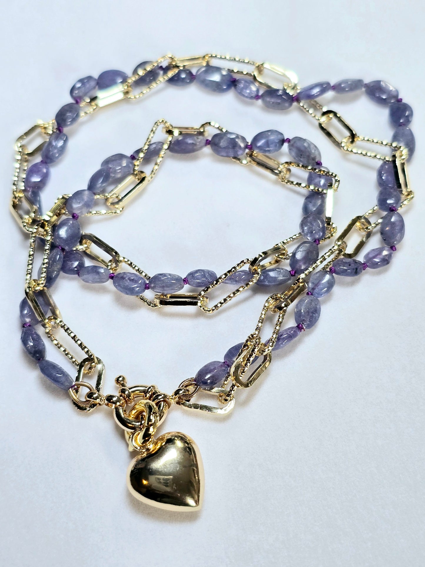 Elegant Tanzanite Necklace