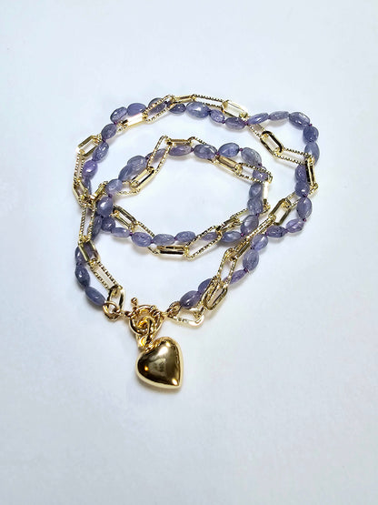 Elegant Tanzanite Necklace