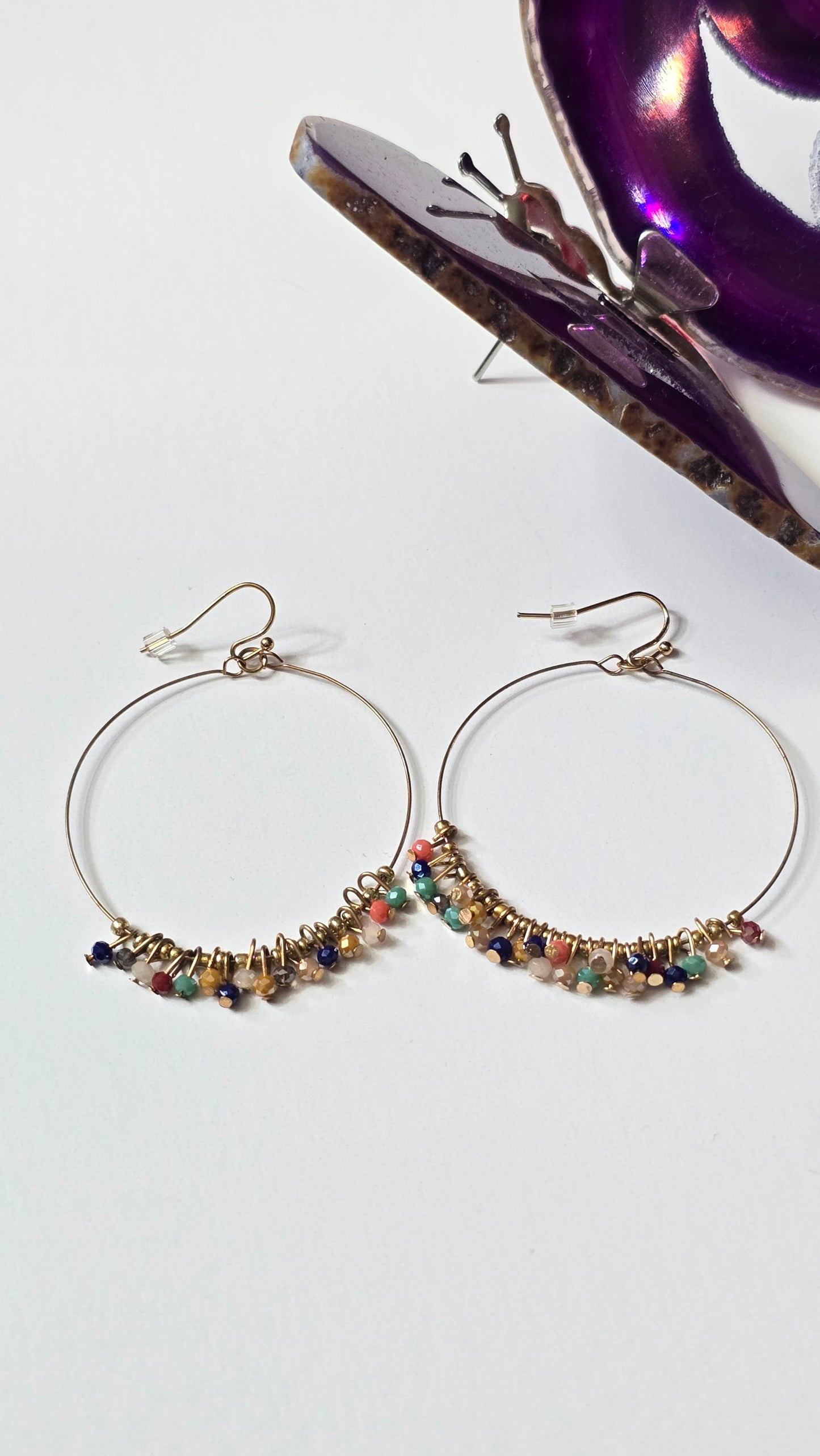 Chic 45mm Hoop Earrings