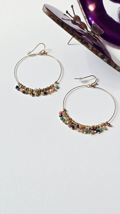 Chic 45mm Hoop Earrings