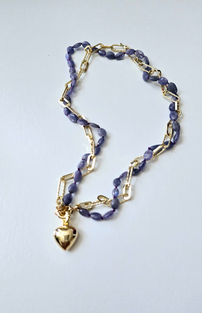 Elegant Tanzanite Necklace