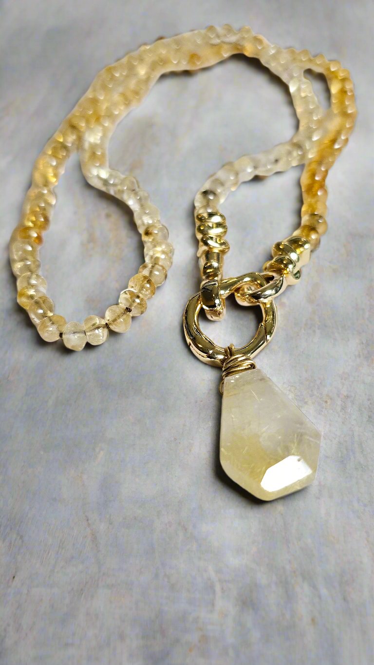 Citrine  Necklace