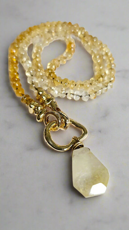 Citrine  Necklace