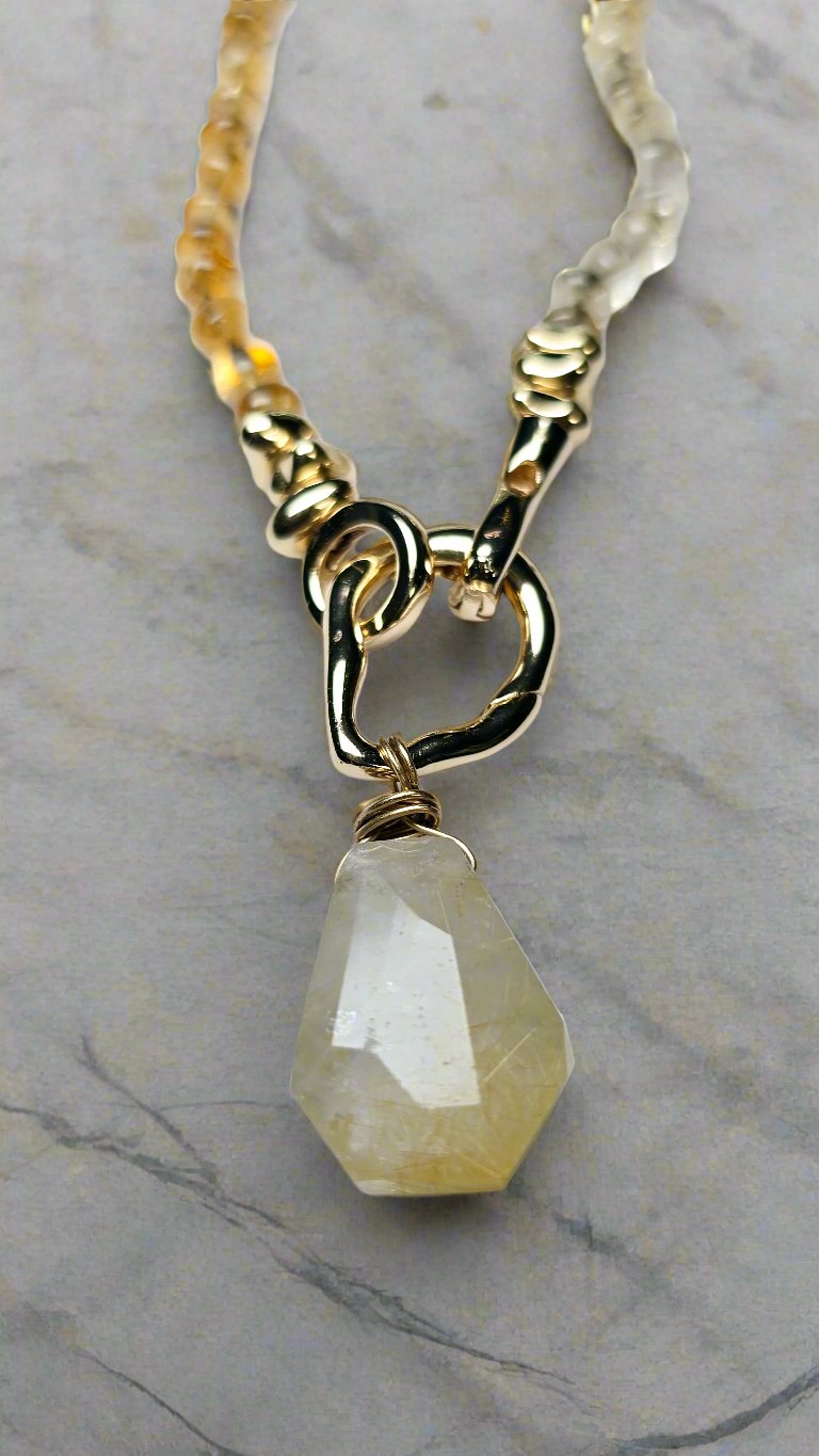 Citrine  Necklace