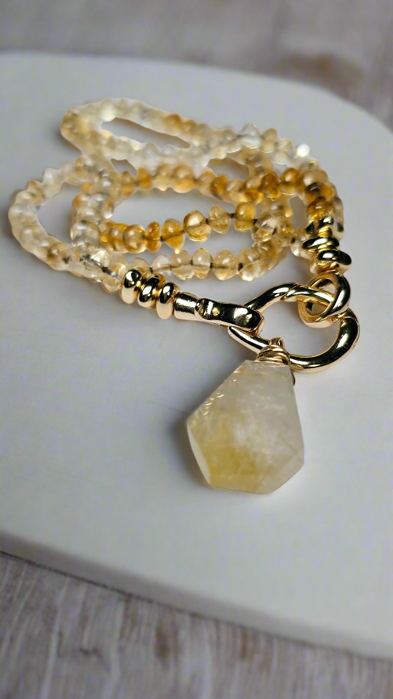 Citrine  Necklace