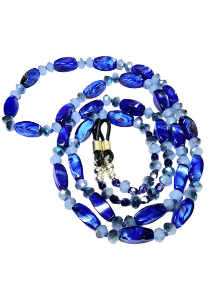 Royal Blue Eyewear Necklace Holder